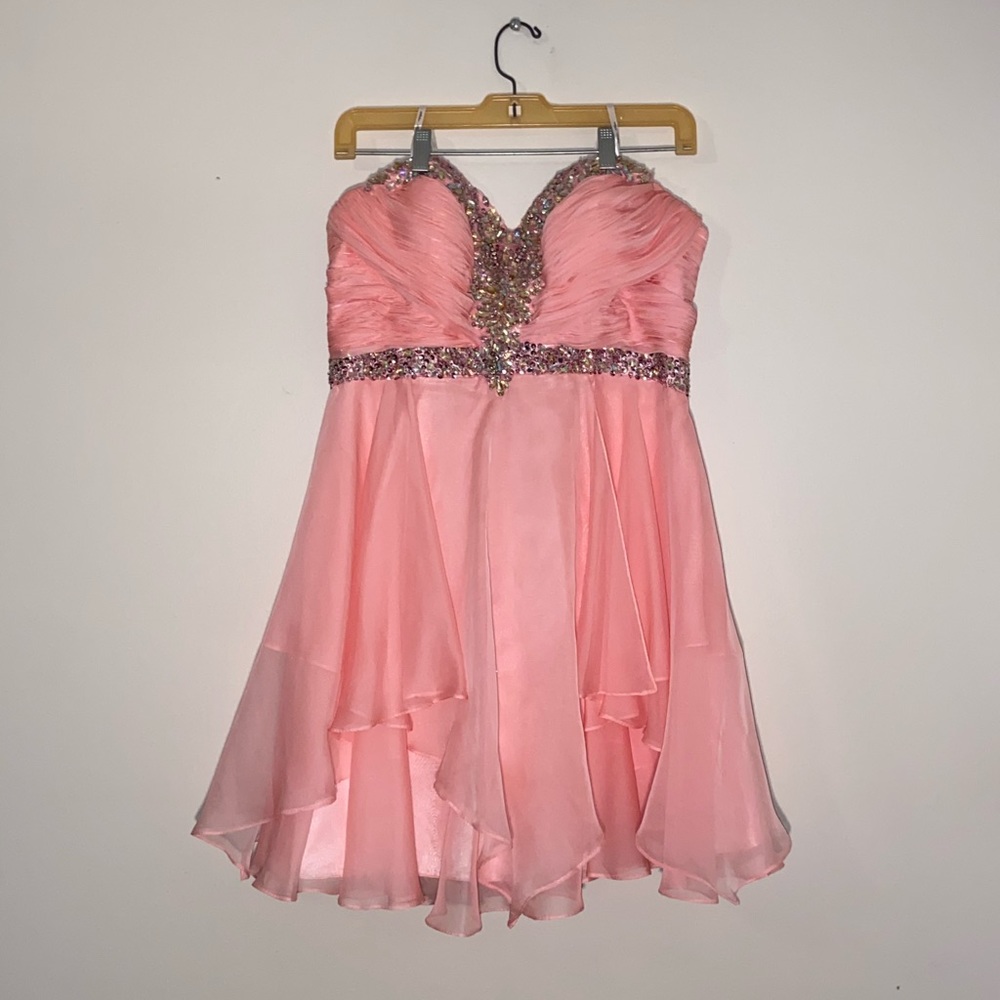 Pink Cocktail Dress